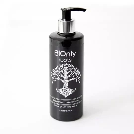 gél pod sprchou s konopným olejom bionly roots.webp