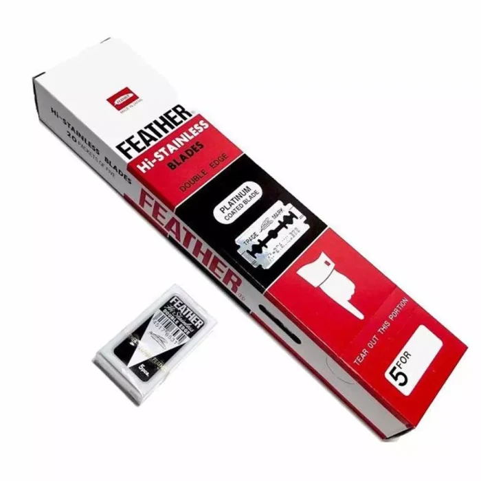 feather 5 žiletiek z nehrdzavejúcej ocele.webp