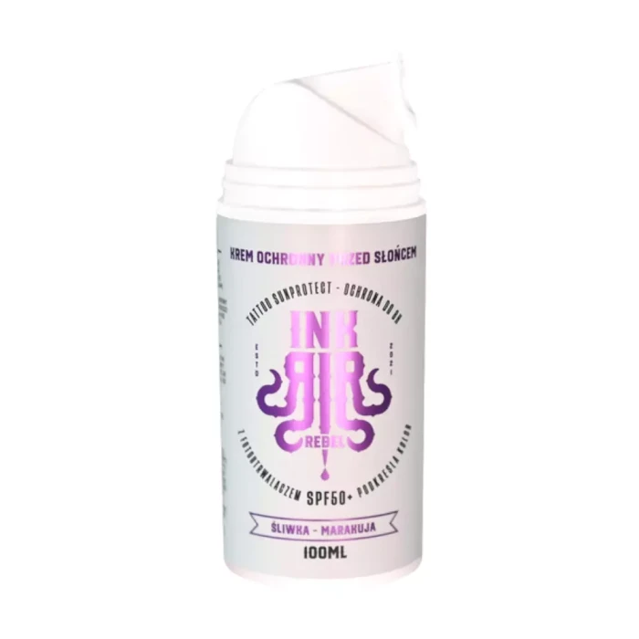 InkRebel śliwka-marakuja krem ochronnyz SPF50+