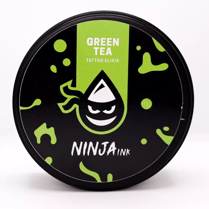 krem do pielęgnacji tatuażu Ninja Ink green tea 100ml