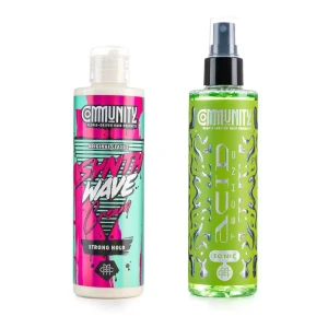 Sada na vlasy s prestylerom a tonikom Community - 2x200ml