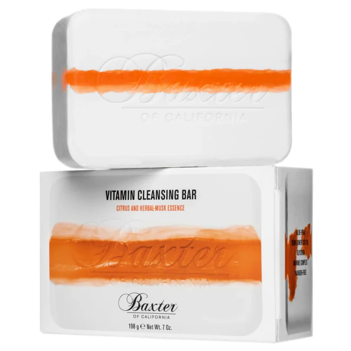 Vitamínové tuhé mydlo Vitamin Cleansing Bar Citrus & Herbal Musk Baxter