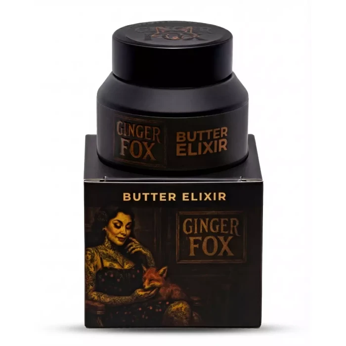 Balzam na bradu a tetovanie Ginger Fox Butter Elixir Jobski Cosmetics