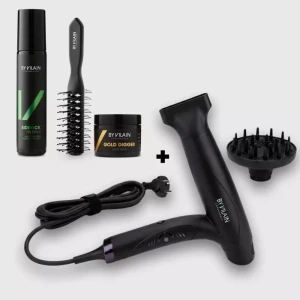 Sada na styling vlasov so sušičom Hurricane Hair Dryer Kit - By Vilain
