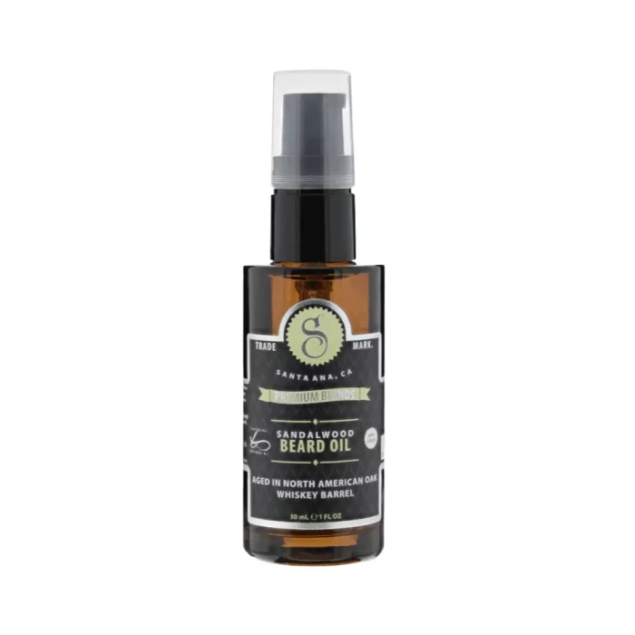 Olej na bradu s vôňou santalového dreva Premium Blends Sandalwood Suavecito
