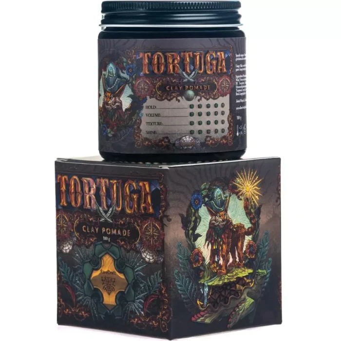Pomáda na vlasy Tortuga Oil Based Clay Pomade RareCraft