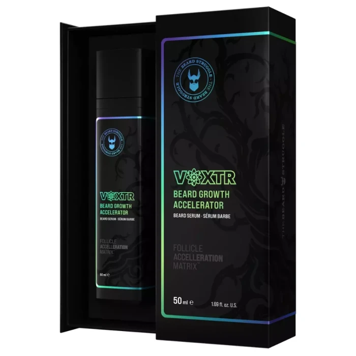Sérum na rast brady Voxtr Beard Growth Accelerator The Beard Struggle